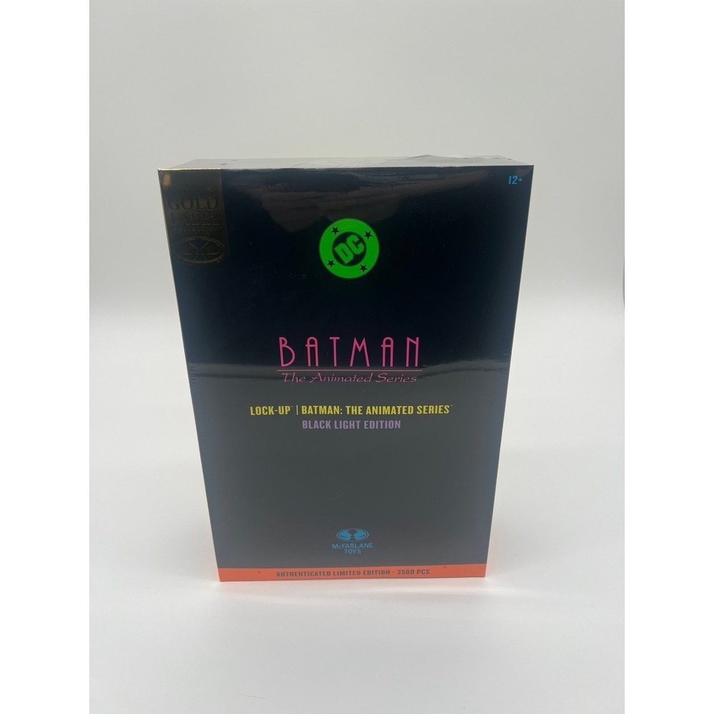 Lock-Up‎ Batman The Animated Series Black Light Gold Label Exclusive McFarlane